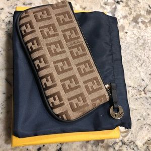 Fendi key ring pouch / wallet